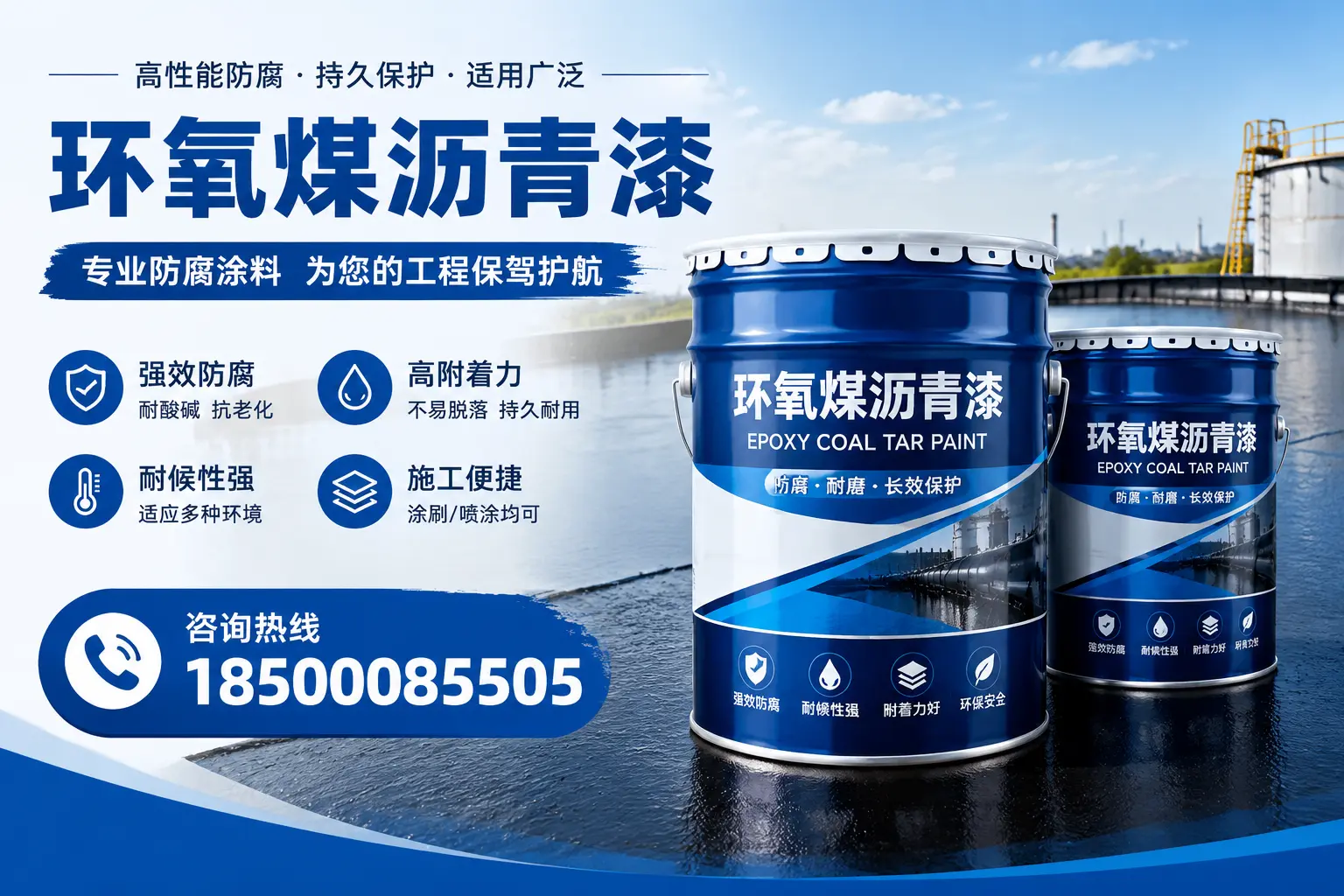 环氧煤沥青漆与其他漆类的比较，绍兴用户的选择依据